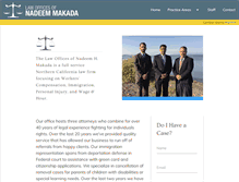 Tablet Screenshot of makadalaw.com
